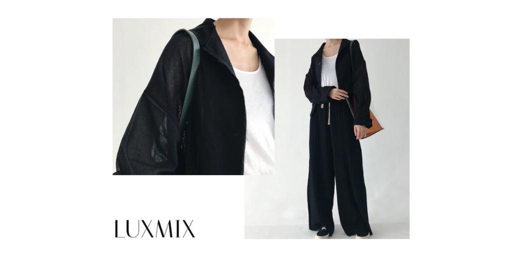 Even if it's chilly and rainy weather, do not worry. 
Just take the Luxmix's cardigan with you😌