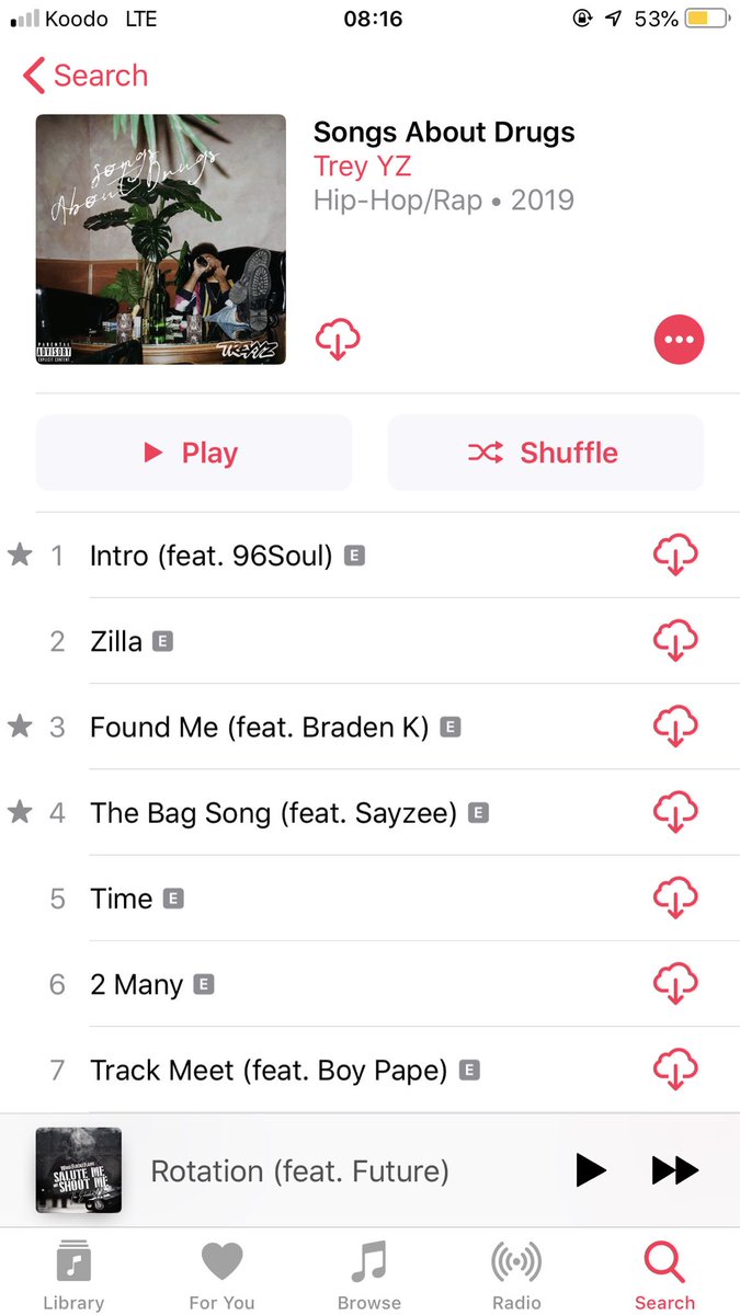 LxstID's tweet image. Happy birthday to my guy @PresidentTrizzy 

Go fuck with his album Songs About Drugs