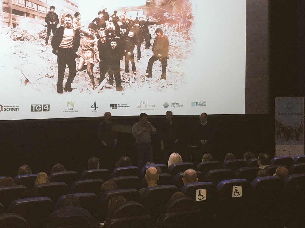 Superb week at @DocsIreland A huge congratulations to everyone involved in making it such a success. Next year promises to be even bigger and better. Fitting for the amazing GAZA film to bring the festival to a close. #DocsIreland #loveBelfast