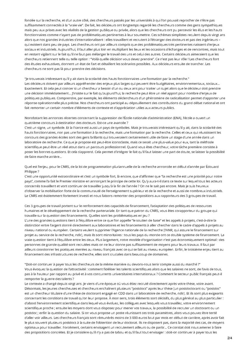 Olive_Free's tweet image. @antoine_petit_ (PDG du CNRS) :
“La recherche peut être un réel apport pour nombre d’enjeux de politiques publiques”
5 JUIN 2019, PAR SYLVAIN HENRY (Acteurs publics)
via @SgenCFDTRech
#GreenOpenAccess  #ScienceOuverte
epst-sgen-cfdt.org/?p=12962