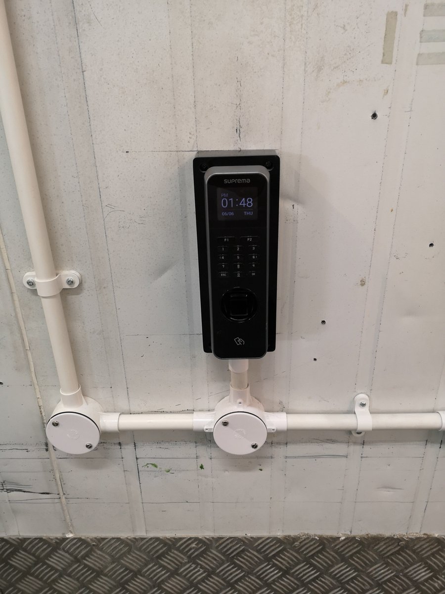 AddtimeUK's tweet photo. Another successful #suprema installation at Workington site for #davidwoodfoods by #addtime installers. Congrats to the team on a job well done! https://t.co/eOAuQraDXj