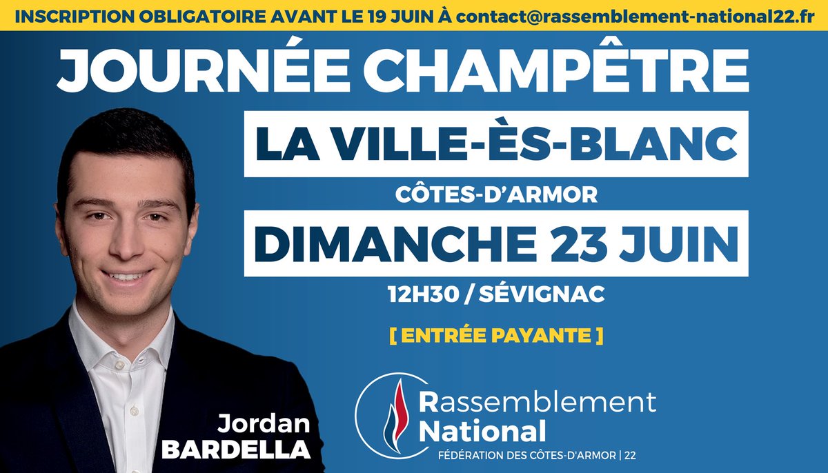 Jordan Bardella tweet media