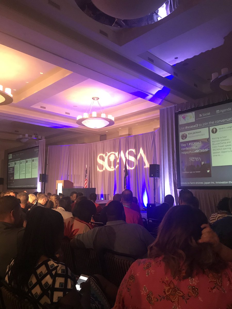 Excited to hear General Colin Powell at the General Session this morning! <a href="/SCASAnews/">SCASA</a> <a href="/contract1984/">ContractConstruction</a> #i3SCASA