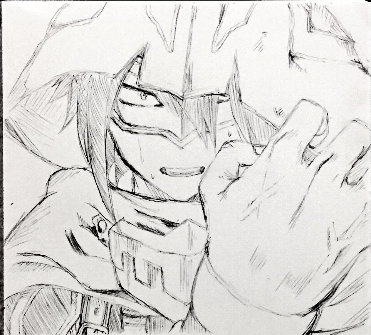 ケイ ヒロアカから ビッグ３を３人とも描いたので並べて見ました 早く１０月になれー 僕のヒーローアカデミア 波動ねじれ 通形ミリオ 天喰環 ビッグ３ 模写 T Co Ugzqsm4mlm Twitter