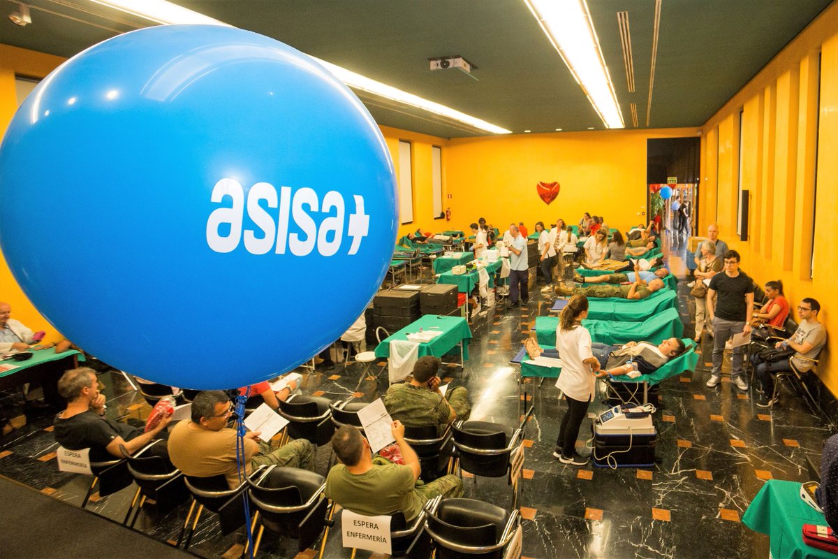 AsisaSalud's tweet photo. El Grupo ASISA recoge 611 donaciones de sangre en el Día Internacional del Donante https://t.co/3wTRnI7y5h
#PracticaElDoning
#HazteDonanteDeSangre https://t.co/BT4CnJPhuV