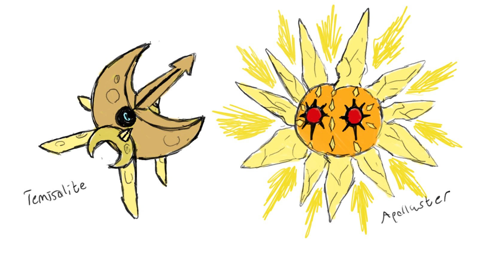 X 上的Biggerisbest7：「Long overdue evolution for lunatone and solrock  https://t.co/hYbMhHDXrL」 / X