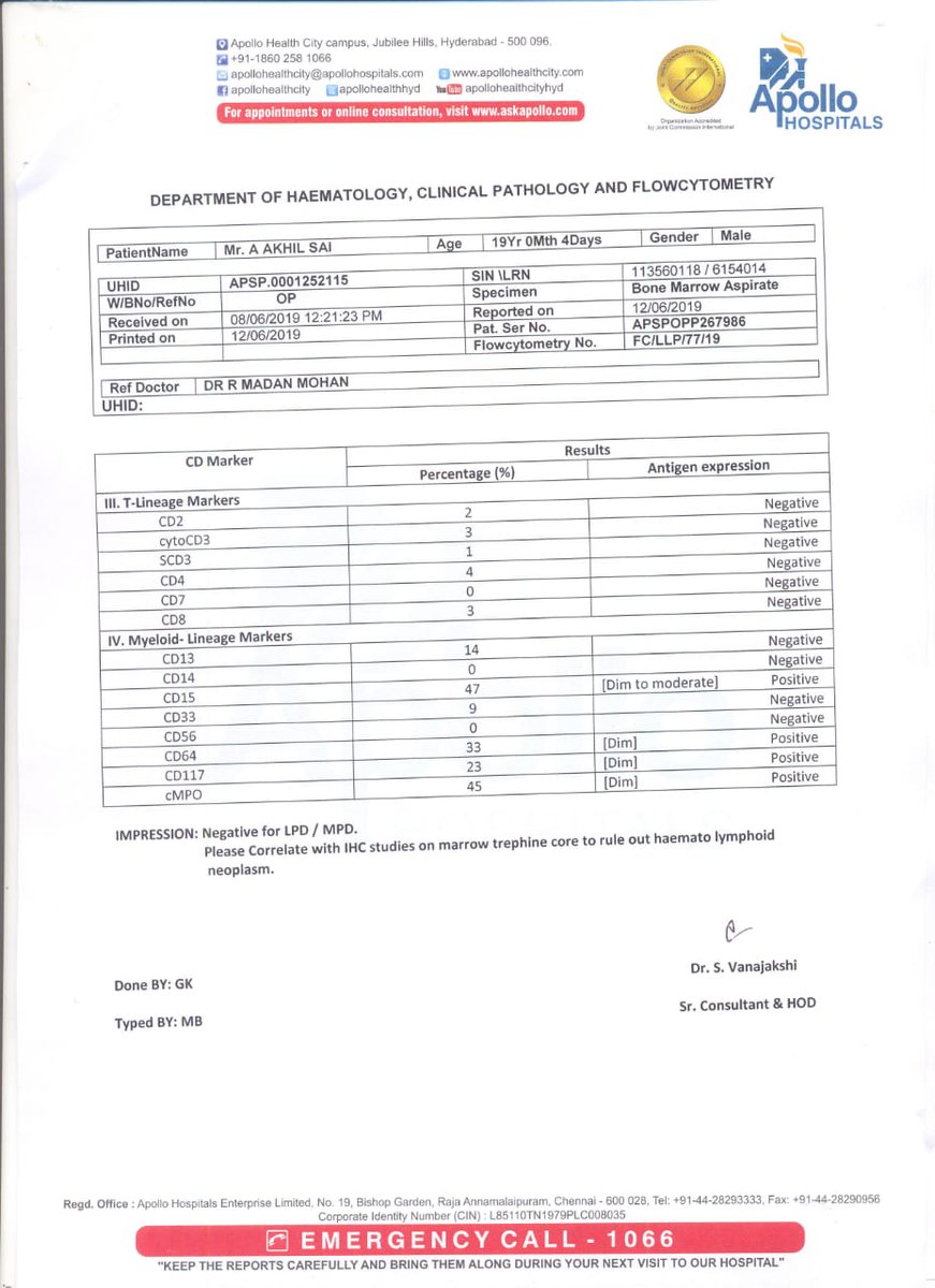 potnurubharath1's tweet photo. @ysjagan @VSReddy_MP @ncbn @KTRTRS @Suriya_offl @offl_Lawrence @YUVSTRONG12
Respected sir, My friend Akhil is suffering from cancer and need to transplant bone marrow which costs nearly 45lakhs. Please help him sir. Please save a life.       
#SaveAkhilfromcancer https://t.co/kYxsg5fjuW