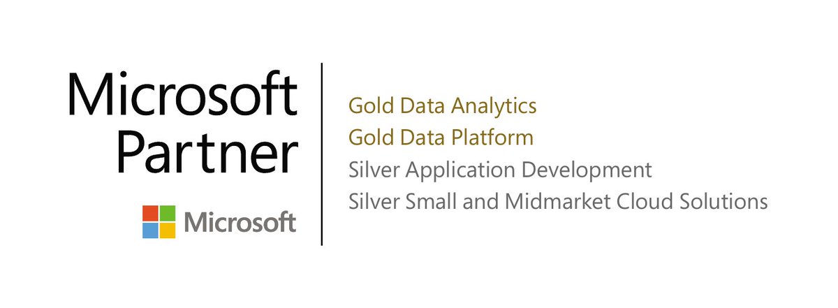 Latitudo's tweet photo. Latitudo srl aggiunge altre #GoldSkill del mondo Microsoft:
                     "Gold Data Platform"
Scopri con noi la Business Intelligence moderna! #businessintelligence #analysisservices #dwh #PowerBi #MSFTPartner https://t.co/m5LTer12tr