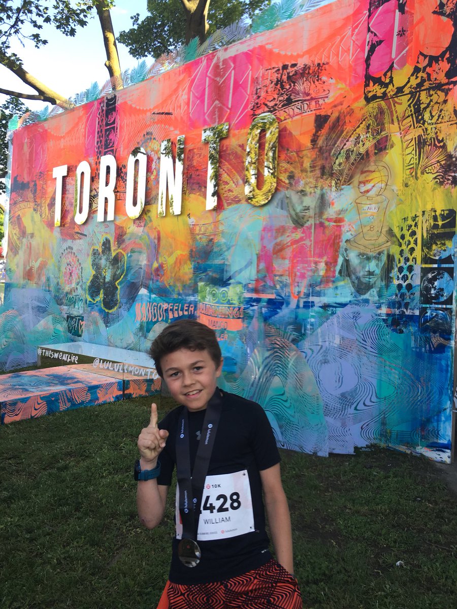 KurtisDolinki's tweet photo. @lululemonTO #waterfront10k 1st place in the 14 and under age group as a 9 year old with a #NewPB (47:53).  You Rocked it pal!  @RDolRN https://t.co/jTFtjpZD8m
