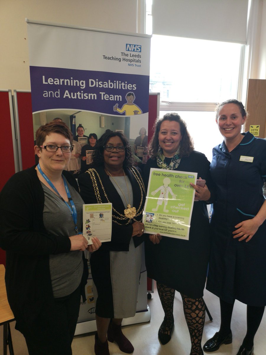 We had a fabulous day on Friday @thackraymuseum at the Learn about my Health event for people with learning disabilities. There was even a visit from @LordMayorLeeds 
#getcheckedout @LeedsandYorkPFT #learningdisabilities #leedsHospitals 
@getmebetter