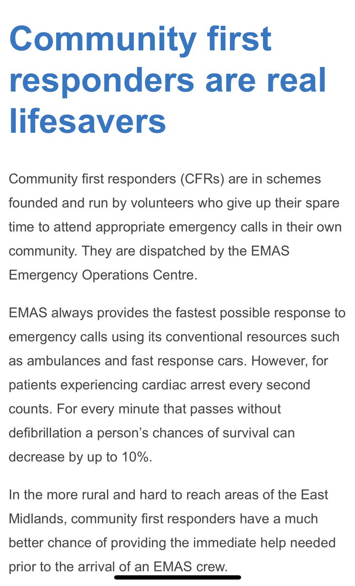 anniemay586's tweet photo. Woken up just after 3am by my phone alerting me to someone in cardiac arrest near my house. Heart sink knowing I’m no use being 25 weeks pregnant with bad sciatica. Thankfully a CFR arrived on scene and have since heard they got a rosc.Amazing! We owe so much to our CFR’s. #Heros https://t.co/Eglyzl6Y03