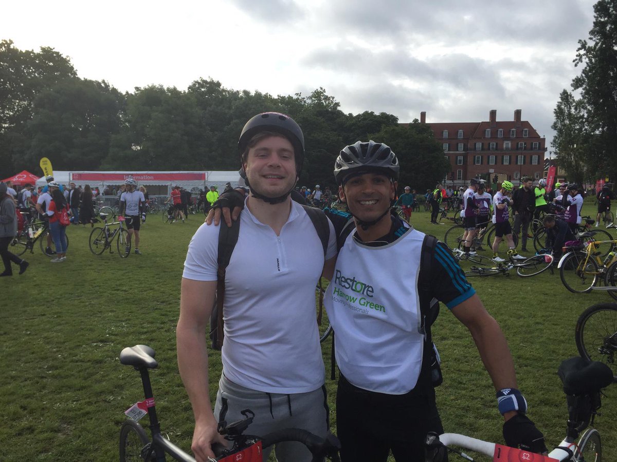 Well done to our very own Daniel Kirby and Michael Spence for completing the London to Brighton yesterday in support of the British Heart Foundation! They did it in 4h and 40 minutes! Great job guys! <a href="/Restore_Tech_UK/">Restore Technology</a>