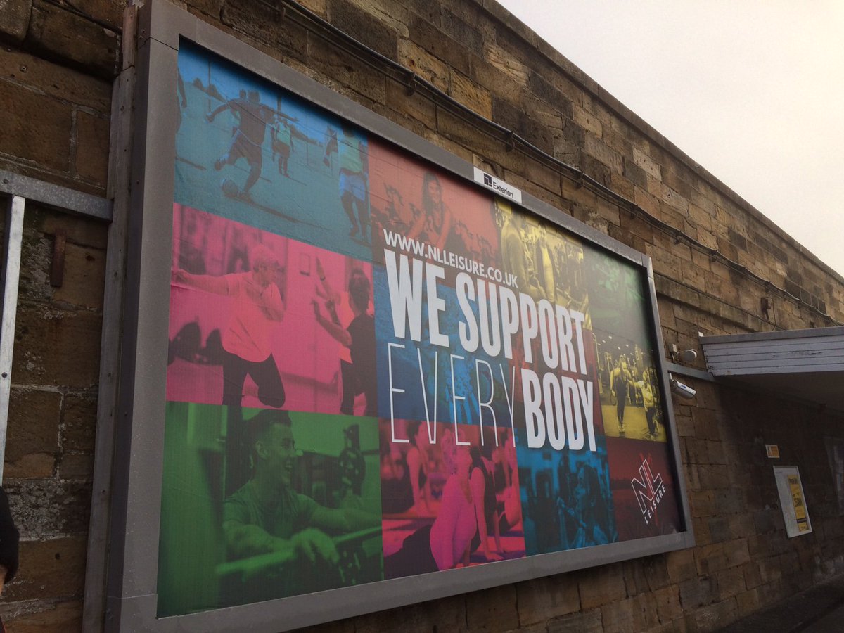 North Lanarkshire Leisure’s campaign is looking strong on our 48-sheets, encouraging people of all fitness levels to join their gym classes 💪#WitnessTheFitness #OOH
