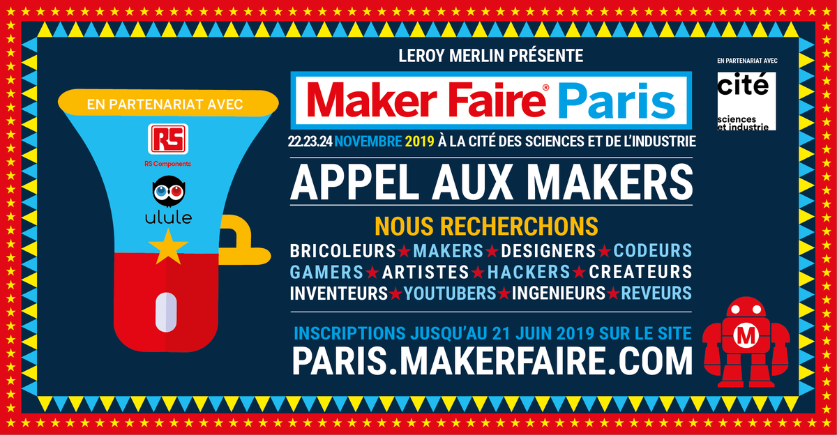 Maker Faire Paris tweet media