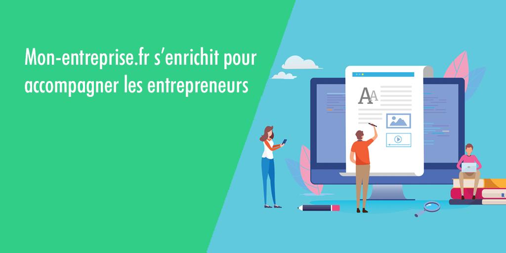 Mon-entreprise.fr s'enrichit avec notamment trois nouveaux simulateurs spécifiques pour le dirigeant d’entreprise. Le site propose également d'autres nouveautés pour accompagner les #entrepreneurs. 
Retrouvez le communiqué de presse ici ➡️ acoss.fr/home/journalis…