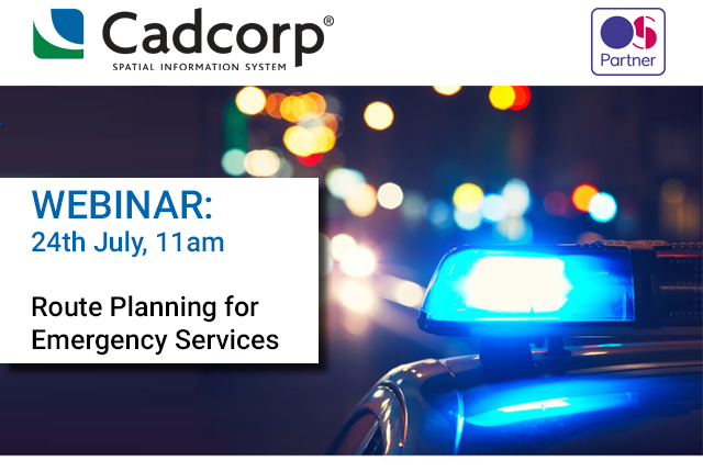 cadcorp's tweet photo. @OrdnanceSurvey & Cadcorp webinar on Route Planning for #NHS #UKambulance #UKpolice and #UKfire- https://t.co/5tyIk32z2n #OSMM #HighwaysNetwork #GIS https://t.co/dVT6oMm7wI