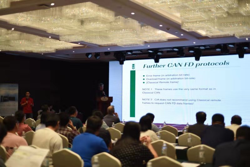 CANopen's tweet image. The Beijing stop of our CAN FD roadshow was visited by 80 engineers. #CANbus #engineering #embeddednetworking #roadshow #China ^cw
