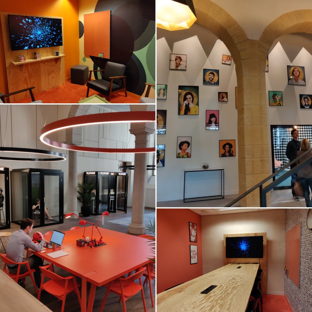 cac_58's tweet photo. Quand BnpParibas #MycampusBDDF Lyon visite le concept de travail du #Modjo au sein de l'Hôtel Dieu à Lyon.
Élégance et magique 🤩 https://t.co/SxPSFAOP0B