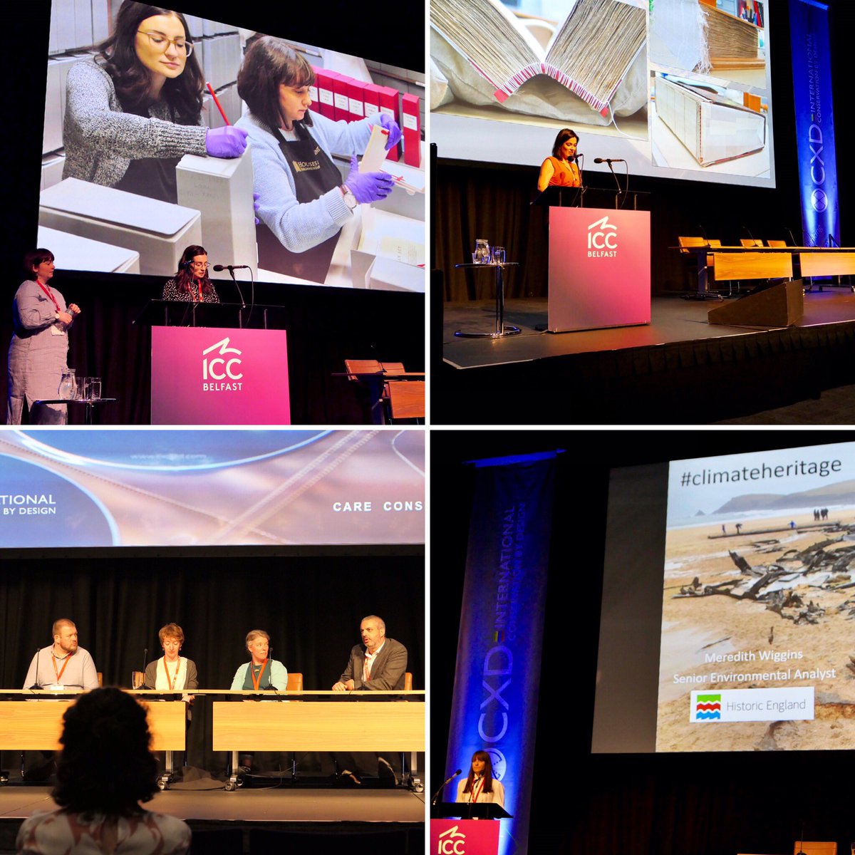iamkristinesr's tweet photo. #Icon19 was pretty fab. Fascinating talks, friends, and freebies from @CXDLtd Great to be in beautiful Belfast too #CBLconservation #promoterespect #climateheritage #conservation https://t.co/PyWLWF20Jg