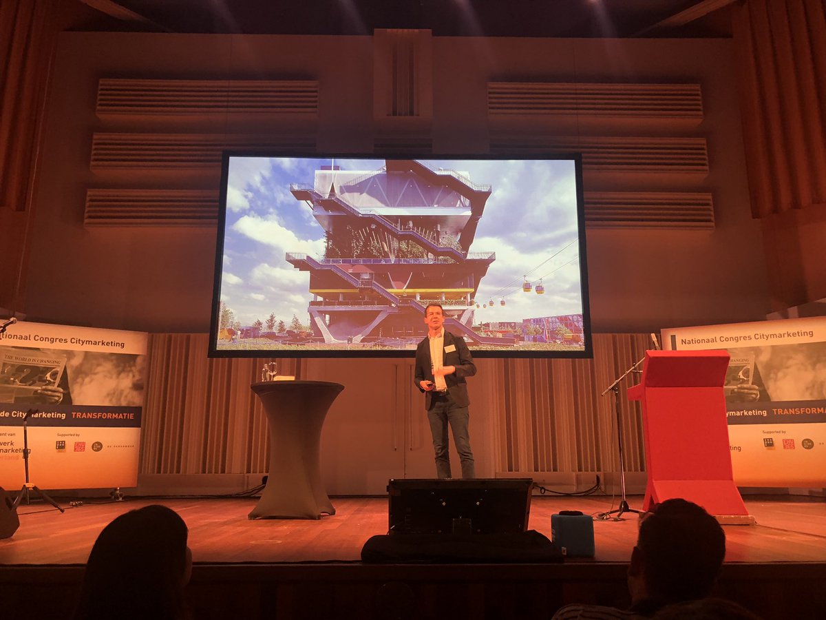 Jan knikker: “#Architectuur heeft veel te danken aan #citymarketing: de kwaliteit van het leven verbeteren met slim design, dat is een toevoeging aan een (positief) beeld van een stad.” #ncnl