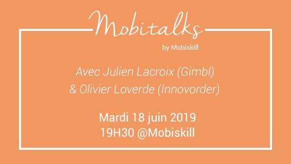 Mobiskill's tweet image. Il reste encore des places à notre Mobitalks JS !
Ça se passe demain, dans nos locaux, à partir de 19h30 !
Pour plus d&apos;infos et s&apos;inscrire : meetup.com/Mobitalks/even…
#meetup #javasript