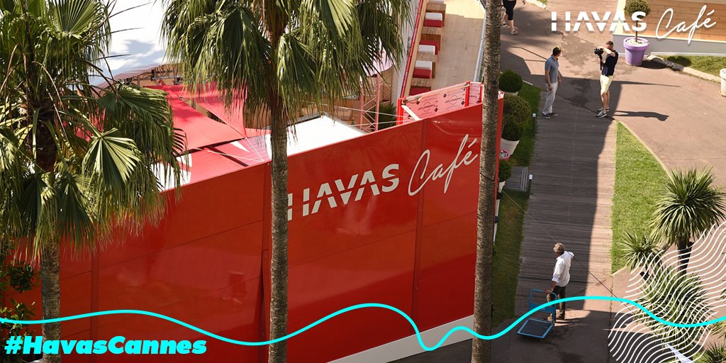 Havas's tweet image. Good morning, we found our way to the Havas Café again! We are open every day from 9am. We hope you'll have time to stop by #havascannes #havascafe #canneslions