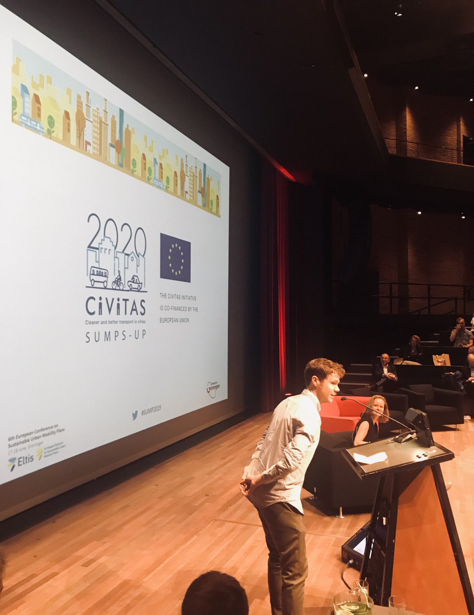 AnaDragutescu's tweet photo. We’re still here for our final year to support the European SUMP take-up! @CIVITAS_SUMPsUp #SUMP2019 https://t.co/l0HxqGxBYj