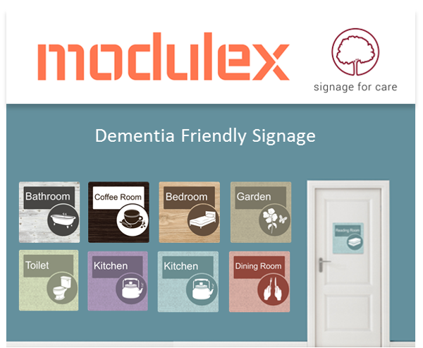ModulexUK's tweet image. Is your #carehome signage making life more challenging for your residents? We have developed #dementiafriendly #signage to help people with #dementia to find their way more easily, whilst also matching the decor of your home. bit.ly/2HO7LX3