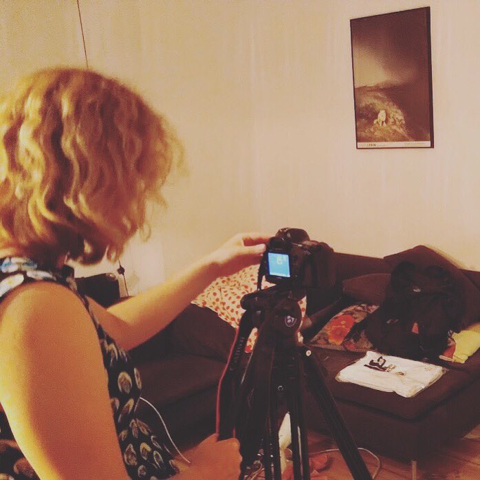 Helping out with the <a href="/idrewaghost/">All These Animals</a> music video. #DIY #canonEOS5dmarkii