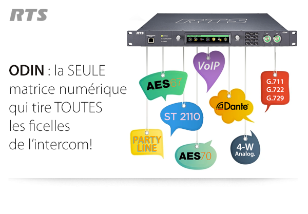 J_PiloteFilms's tweet photo. ODIN de @rtsintercoms : la SEULE matrice numérique qui tire TOUTES les ficelles de l'intercom !  https://t.co/1jx9c0f393
  #RTSintercom #odin #SMPTE #ST2110 https://t.co/AalVcDaW4L