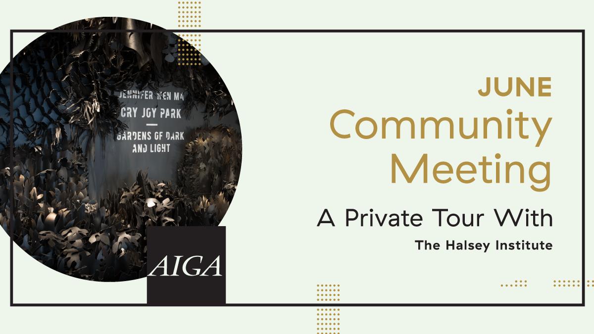 [WED] June Community Meeting: Halsey Private Tour - mailchi.mp/ae170b80a735/w…