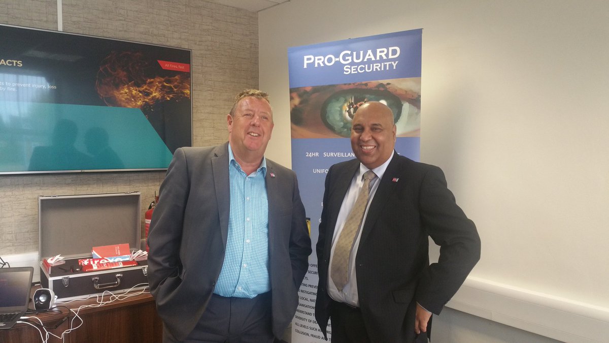 Pro_Guard_UK's tweet photo. Next we will hear from Bobbi and Peter on why #firexo is the ideal fire extinguisher solution for your business! https://t.co/dopWUnnhAt