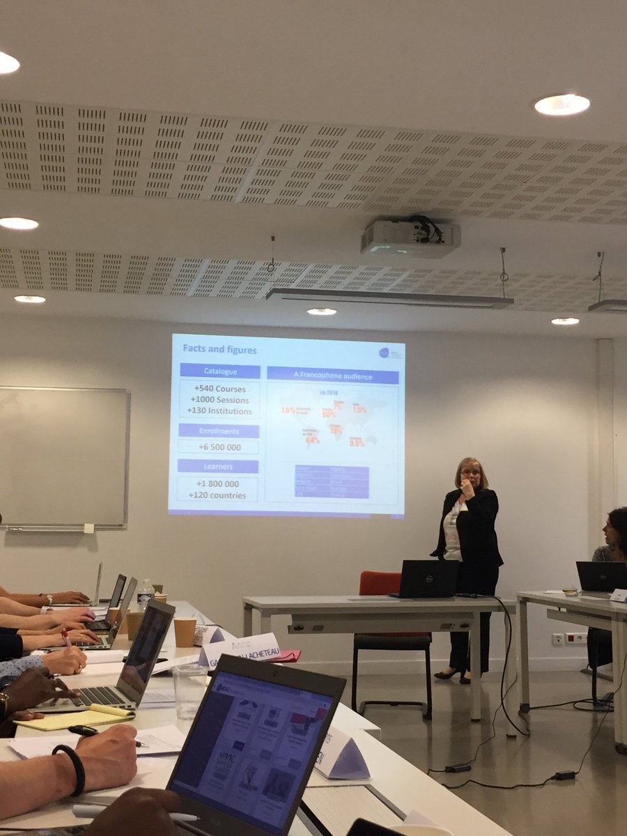 FabriqueNumCnam's tweet photo. Fun et le Cnam sont présents à  @institutpasteur pour Digital higher education and global health : what role for moocs https://t.co/EQ1ypgJel4