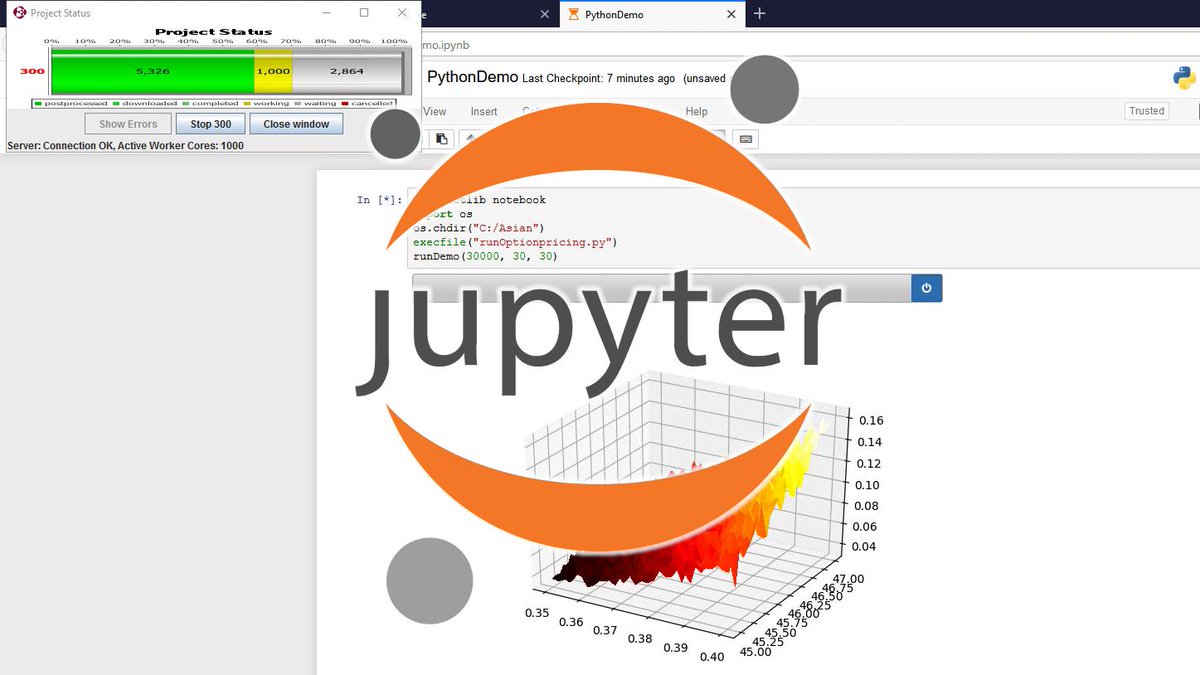 techilatech's tweet image. Techila demo sessions at #ISC19. Interactive Big #Jupyter #ProjectJupyter Computing in #GCP. 18 Jun 2019, 13:00 – 13:30 + 19 Jun 2019, 15:00 – 15:30. techilatechnologies.com/notebook-demo
