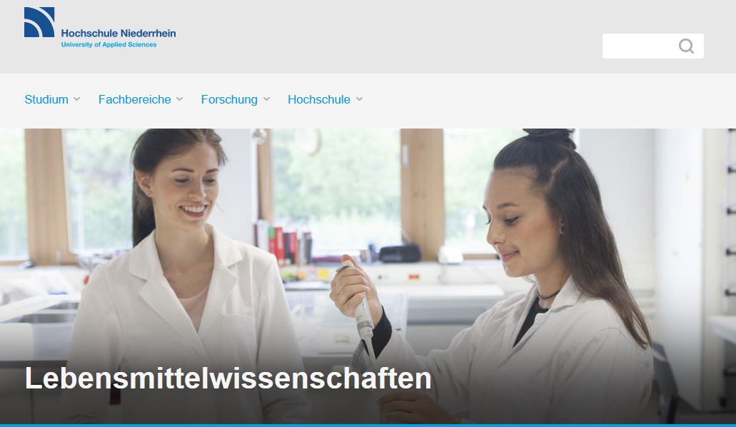 🍉Die Hochschule @HSNiederrhein teilt den Studiengang Ernährungs- u Lebensmittelwissenschaften in 2 separate Masterstudiengänge.
Ab WS 19/20 bietet sie #Ernährungswissenschaften u #Lebensmittelwissenschaften am Fachbereich #Oecotrophologie an.
#DGE19
bit.ly/2EthMH2