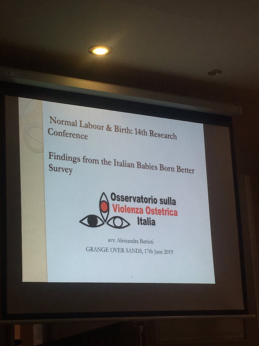 ‘ Women do not want more tech; does not make them feel safe. Kind; compassionate care providers is what makes them feel safe’ Italian Babies Born Better Feedback from mothers @NormalBirthConf #Midwives #midwives4all #womenvoices @WRAglobal @elenaskoko #Itaty #birthexperience