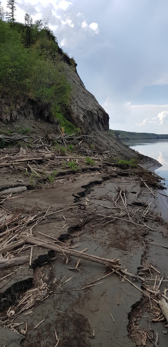Back from a both exhausting and exciting 250 km boat trip measuring greenhouse gases in Kolyma river...