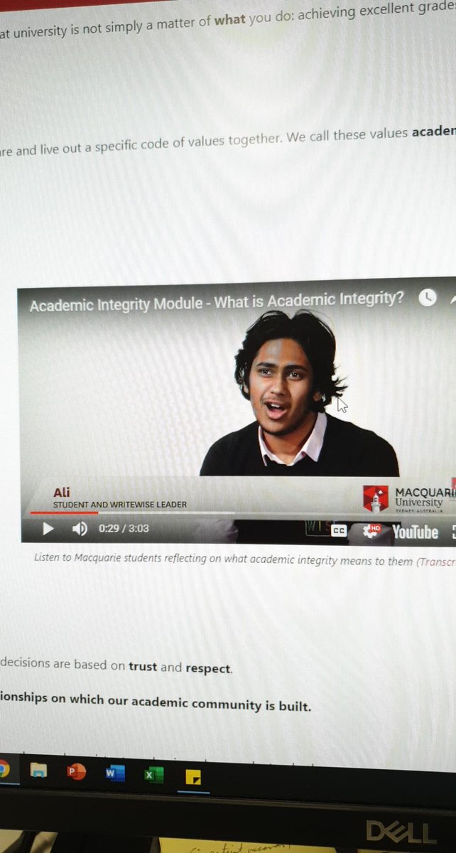 ali_asgher_ali's tweet photo. Do I have to complete an Academic Integrity course if I'm featured in the video lesson? #FMHSHDR #FMHSMRES :P
Shout out to @MQstudyWISE for letting me part of their amazing team at #WriteWISE https://t.co/08OnNJuYdj