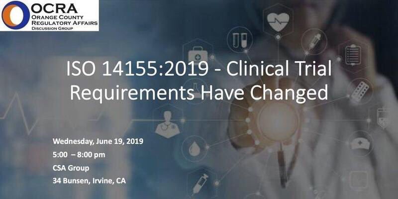 MD_Clinicals's tweet photo. The final draft of the ISO 14155 is soon to be published. The latest revision brings significant changes and improvements throughout the areas on #clinicalresearch with #medicaldevices and Good Clinical Practice. Join us on June 19 in Irvine, California. https://t.co/2t6hhmlj81 https://t.co/0NBwVUlY6H