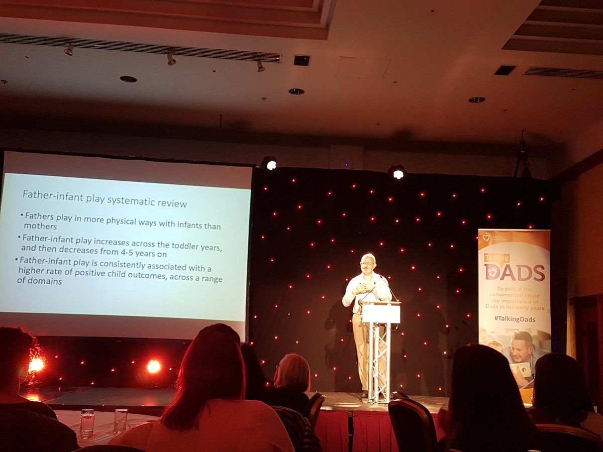 LisaMMc1's tweet photo. Fantastic listening to the influential Prof Paul Ramchandani this morning at the #TalkingDads conference in #blackpool 
#DadsMHday https://t.co/lTkBwp4qFh