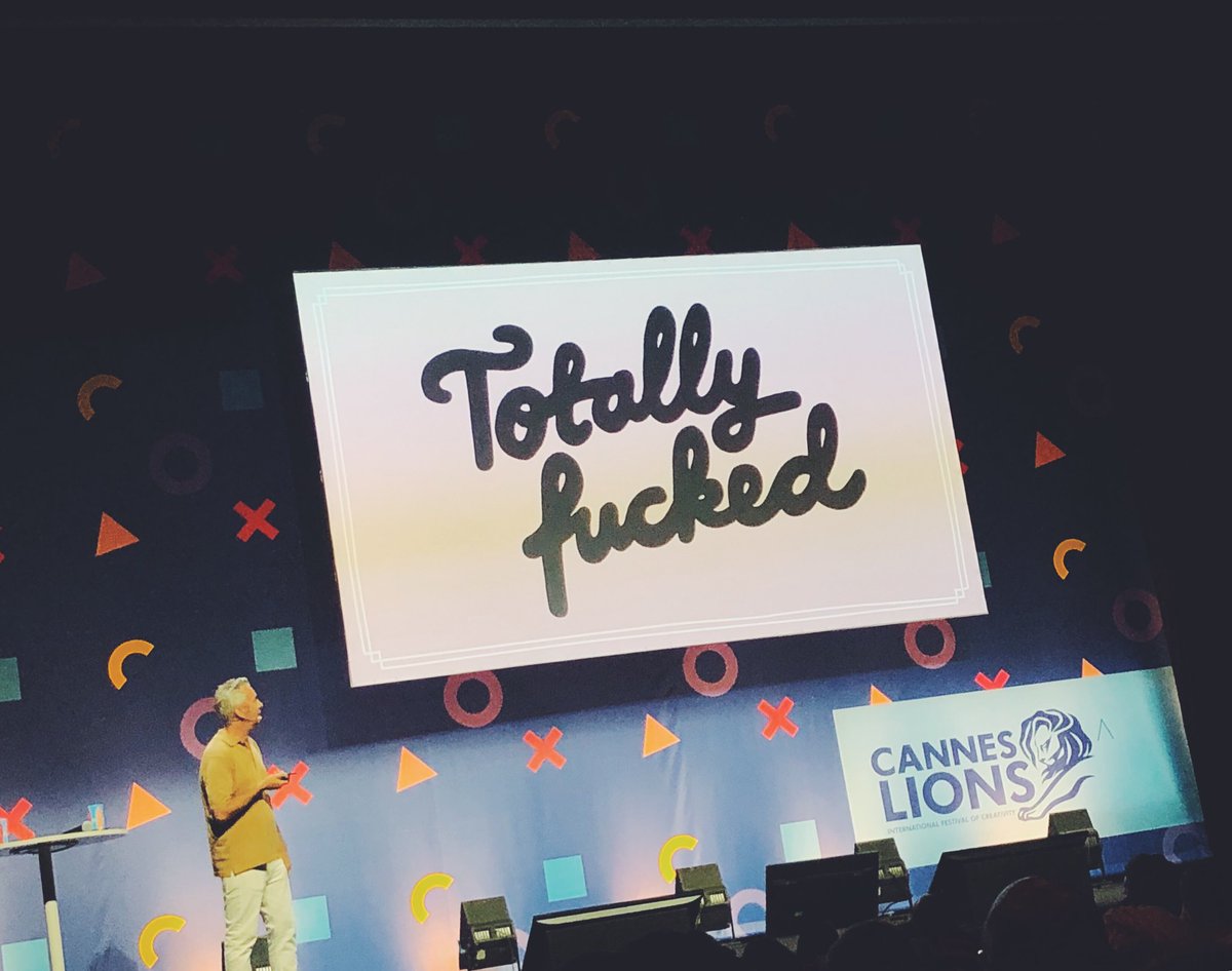 It's time to shake up my creative comms mind at #CannesLions this week. Let's start with the not-that-flattering facts by inspiring <a href="/oatly/">Oatly</a> guys. Luckily, the only way is up 🔝💯