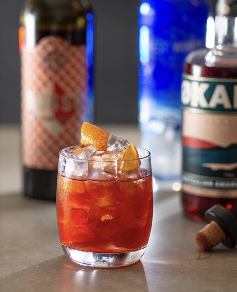 We’re starting to get excited for Negroni Week which is happening from 24th to 30th June!⁣
⁣
#Repost <a href="/kitchenbymike/">Kitchen by Mike</a> Our OZI NEGRONI featuring ALL Australian produce and artisan distillers.