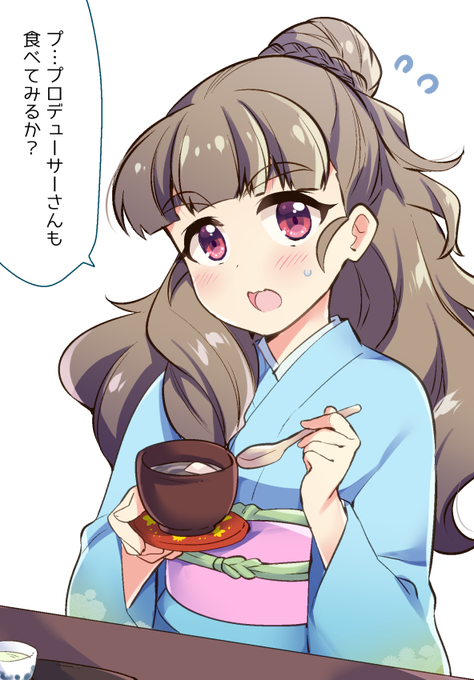 前に描いた京町奈緒と智絵里 
