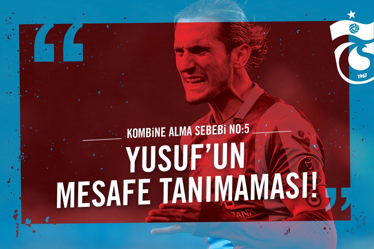 Şimdi kombine almak için sebep çok. Akyazı’da bir maç bile kaçırmak yok! #Yanyana #BüyükTrabzonspor