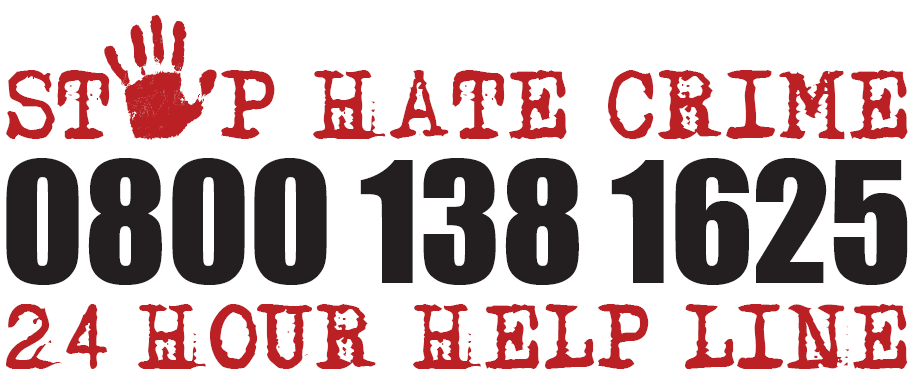 StockportSCP's tweet photo. If you witness or experience any form of #HateCrime in #Stockport you can report it to the Stop Hate UK Helpline 24/7 on 0800 138 1625. Don't tolerate abuse, harassment or discrimination of any kind. https://t.co/24DXps3qBZ
