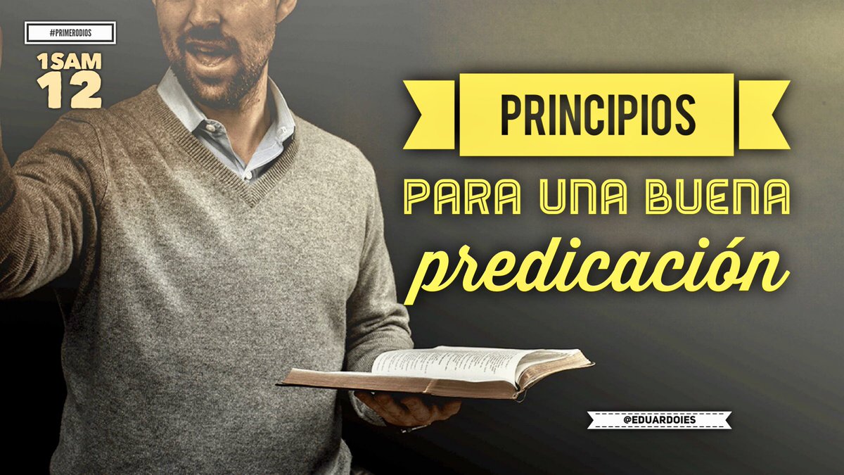 PastorEdEsteban's tweet photo. EL DISCURSO DE SAMUEL
“Samuel habló a todo Israel”
#1Sam12

✍️Predicador de buena reputación.
✍️Presentó el problema pero también la solución.

“El mensaje del Evangelio debe contener: Lo que hizo, hace y hará Dios. Pero también lo que debe hacer el hombre”

#PrimeroDios
#rpSP https://t.co/qnng8BDOie