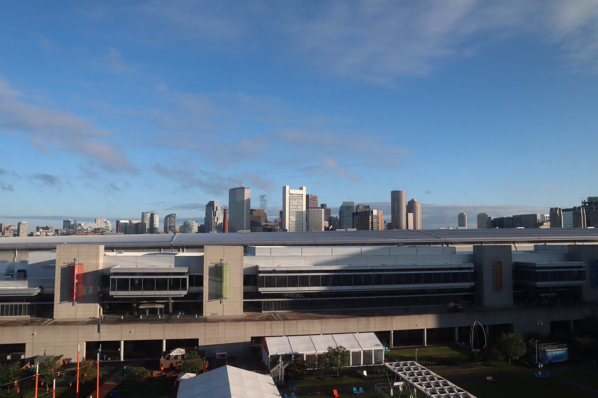 Good morning Boston!  Katie and I are looking forward to meeting you today! See you at our Booth 762 at #AAAEBOS <a href="/CubicTS/">Cubic Transportation Systems</a> <a href="/AAAEDelivers/">AAAE</a>