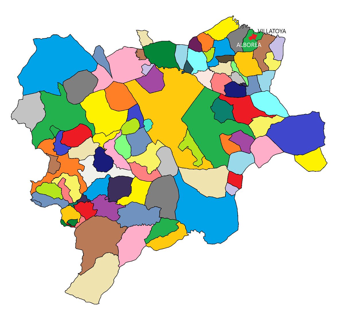 AlbaceteWar's tweet photo. Enero 2020, Alborea ha conquistado Villatoya, municipio anteriormente ocupado por Villatoya.

Villatoya ha sido derrotada. Quedan 87 municipios. https://t.co/G046JYsO9V