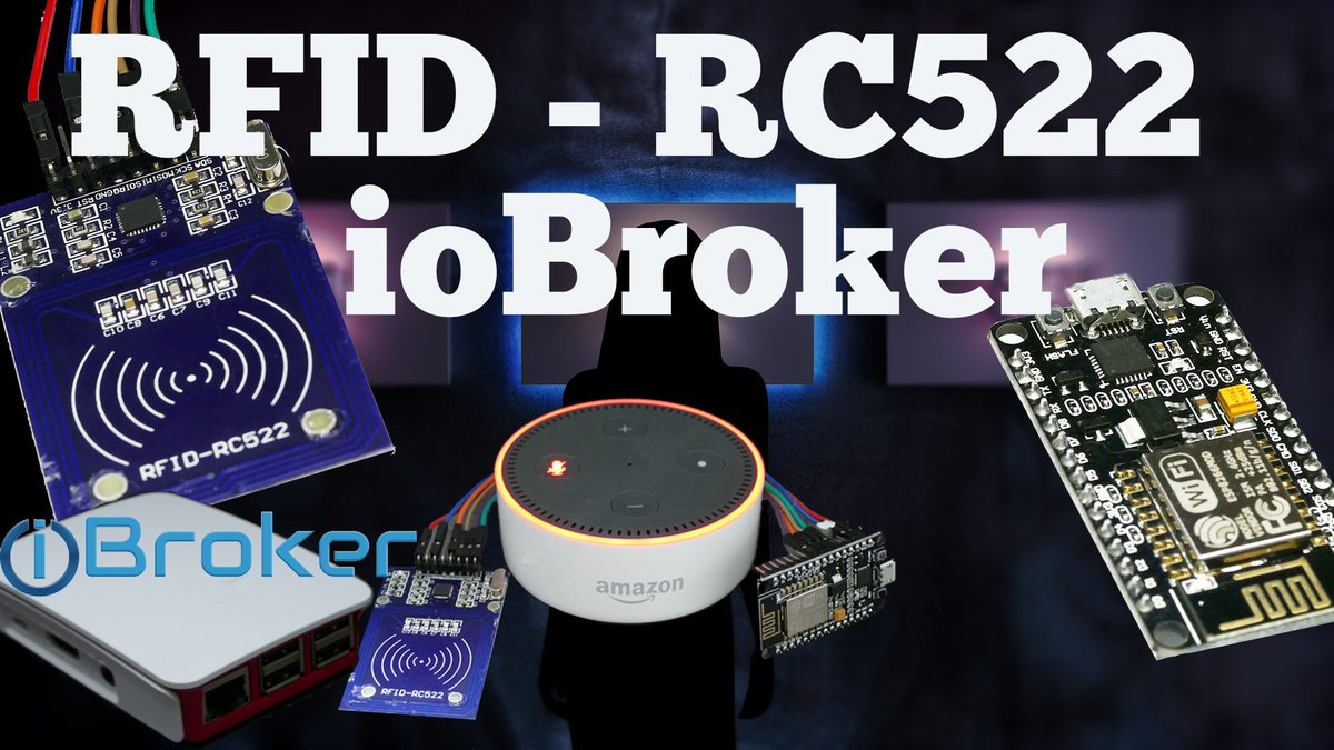 eddyd_s's tweet photo. Tutorial how to connect a RFID-RC522 to a NodeMCU now on YouTube available 
https://t.co/cSYTKv5iZP
#iobroker #RFID #ESP8266 #NodeMCU #alexa https://t.co/H8khBE32Gg