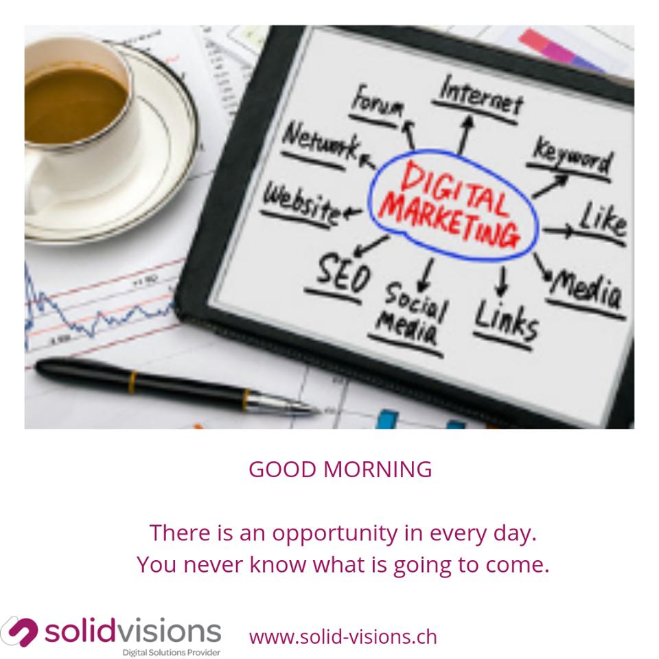 Good Morning 😃
Start the Day with Motivation.
solid-visions.ch
.
.
.
#solidvisions #php #customizewebapp #outsourcing #projectmanagement #digitalsolutions #webmarketing #wordpress #crm #themeintegration #softwaredeveloper #digitalconsulting #itconsulting #digitalsolutions